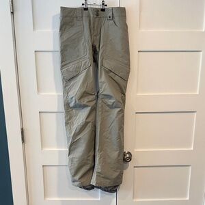 Burton Women's Gray Tan Snow Pants